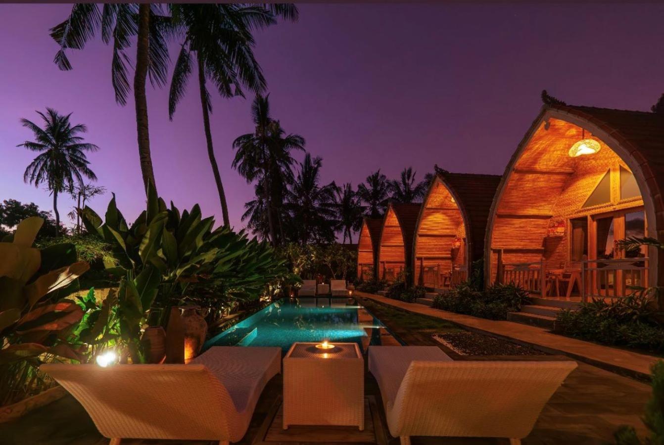 Penida Green Palm Cottage By Bali Cabin Toyapakeh Bagian luar foto