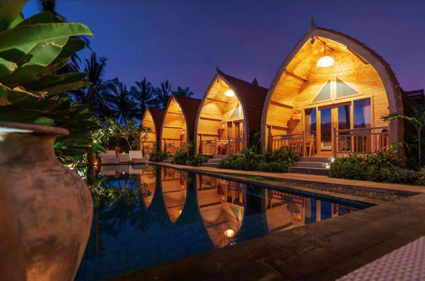 Penida Green Palm Cottage By Bali Cabin Toyapakeh Bagian luar foto