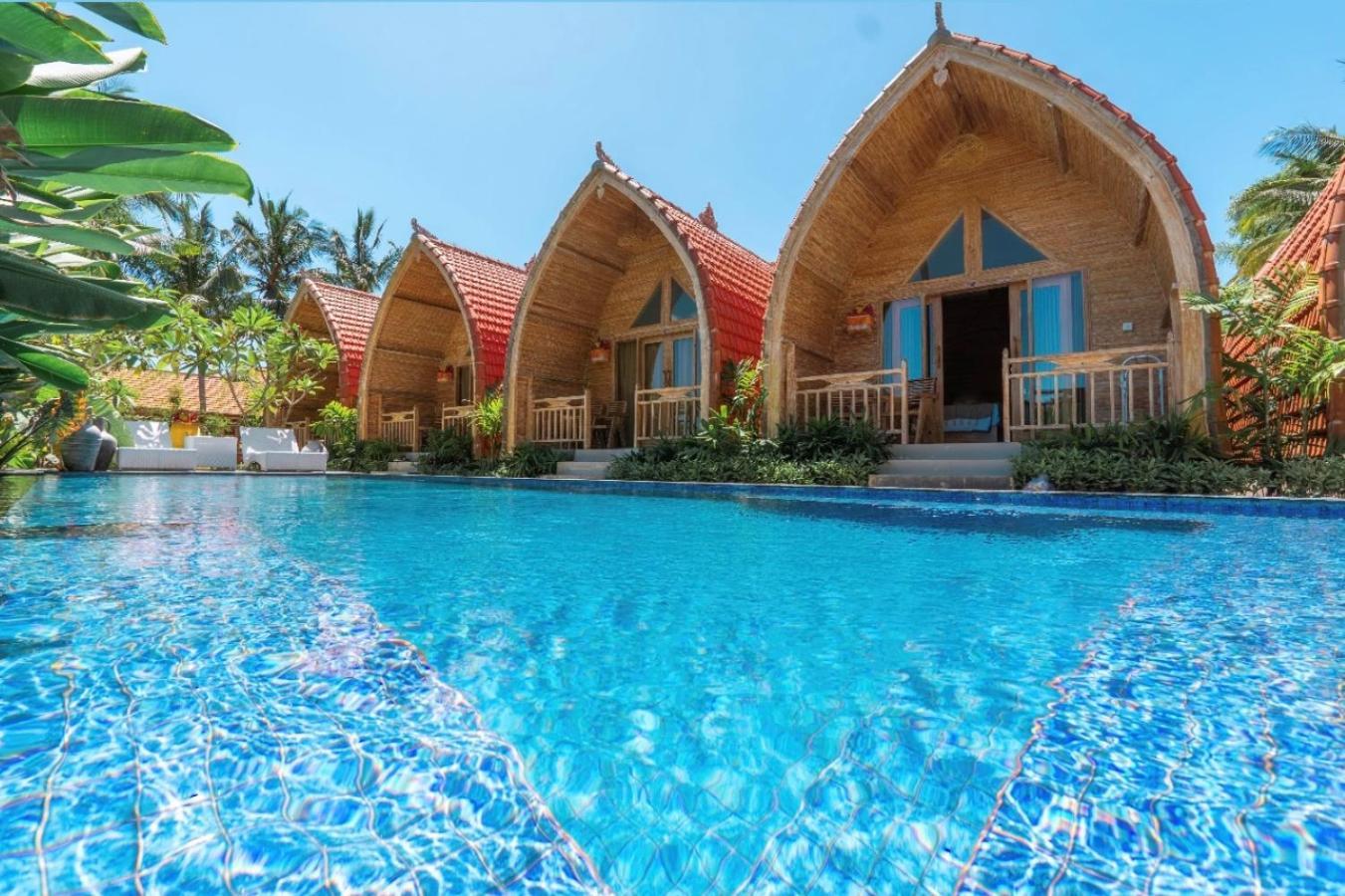 Penida Green Palm Cottage By Bali Cabin Toyapakeh Bagian luar foto