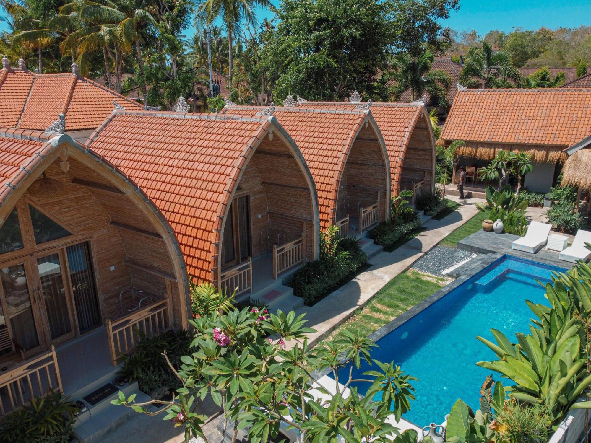 Penida Green Palm Cottage By Bali Cabin Toyapakeh Bagian luar foto